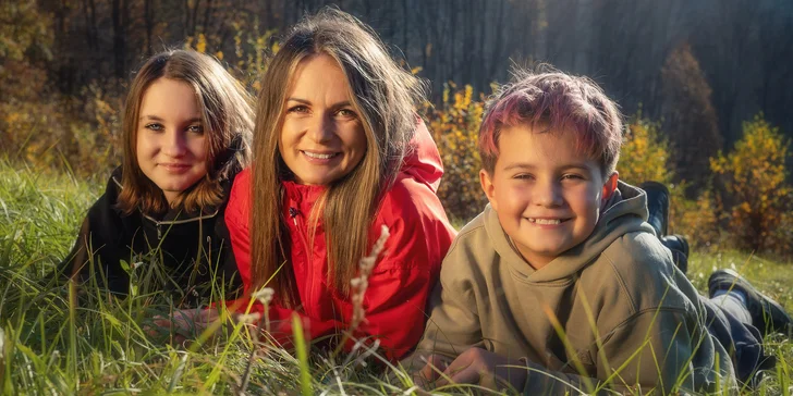 Profesionální focení v exteriéru: portrét, rodiny i páry, 10 upravených fotografií