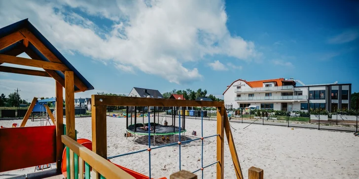 Moderní hotel přímo u Baltu s jídlem, wellness i vyžitím pro malé i velké