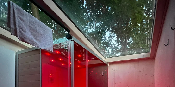 Posed pro 4 osoby kousek od ostravského hradu: terasa s grilem, kuchyňka i sauna