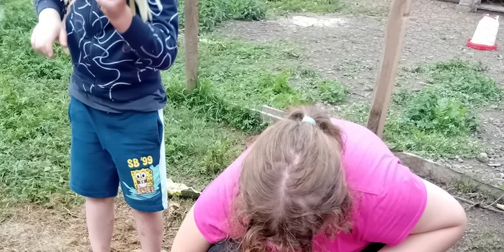 30-60minutová projížďka na poníkovi pro děti i návštěva farmy se zvířátky