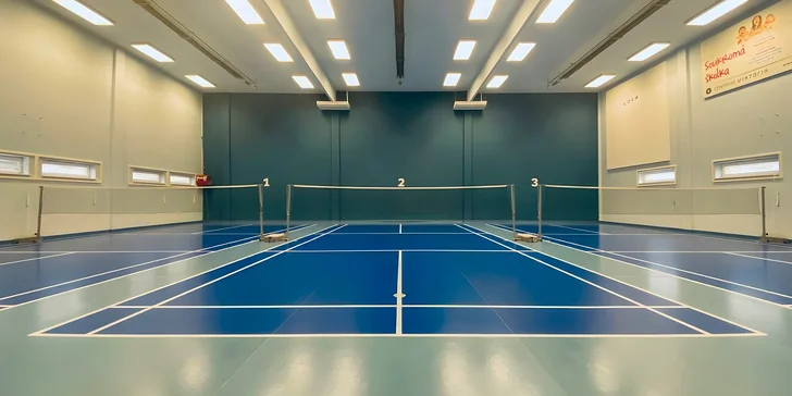Pronájem hřiště na 1 hodinu: squash nebo badminton v brněnském centru