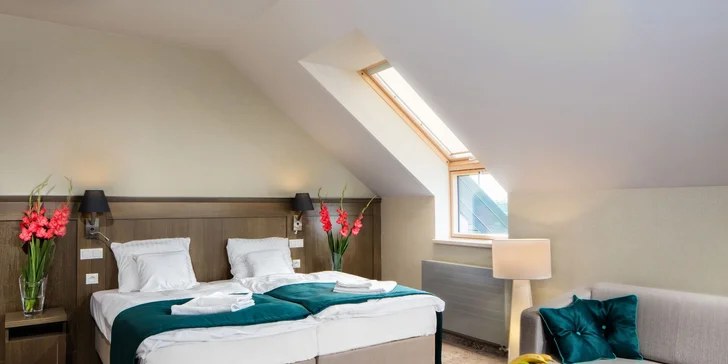 Dovolená v Michałovicích: 3* hotel se snídaní a wellness, cca 20 minut jízdy do Krakova
