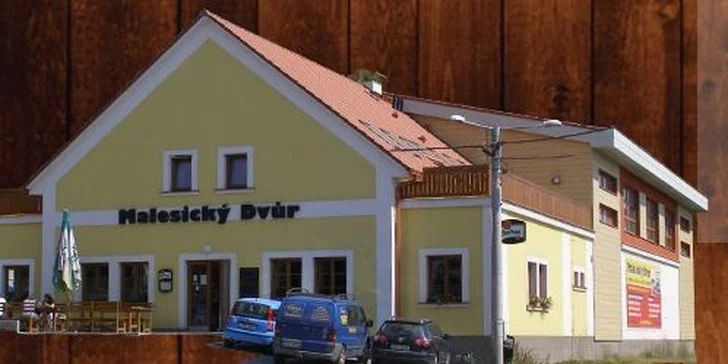 Steak ze svíčkové s přílohou dle výběru pro dva