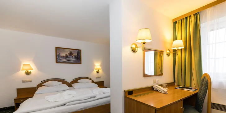 Špindlerův Mlýn pro páry či rodiny: hotel na rozcestí turistických tras vč. snídaně