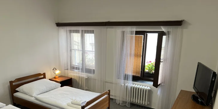 Pobyt v centru Šternberka: se snídaní či polopenzí i vstupem do aquaparku