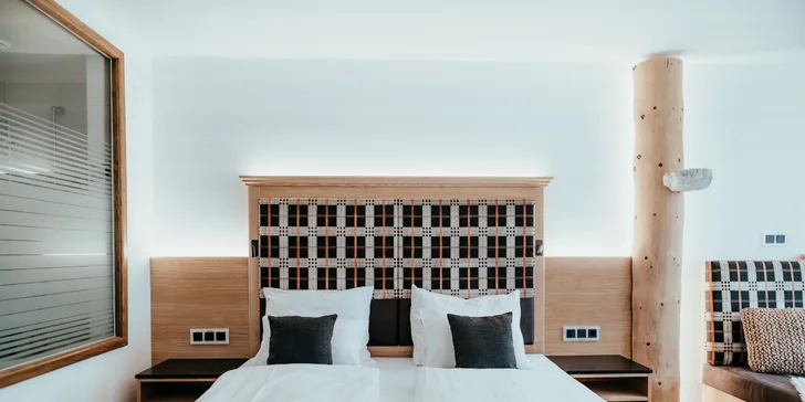 Krásný hotel v rakouském údolí Lechtal: polopenze a wellness, 20 minut od skiareálu