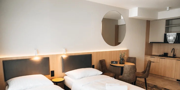 Dovolená v polském Zátoru: moderní apartmány se snídaní, vč. slevy do Zatorlandu