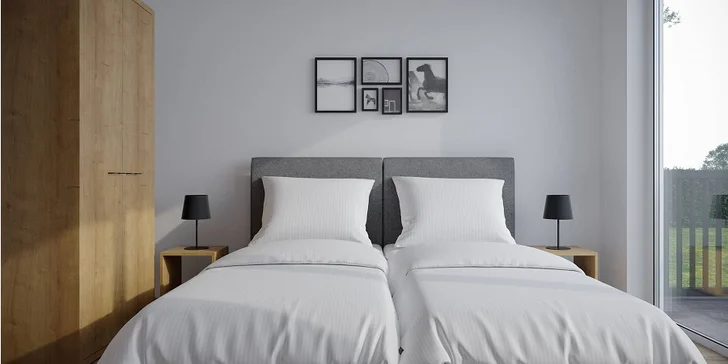 Dovolená v polském Zátoru: moderní apartmány se snídaní, vč. slevy do Zatorlandu