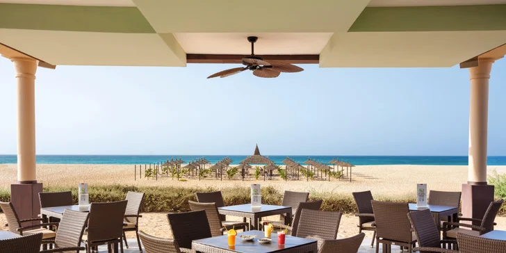 Dovolená na Kapverdách na ostrově Boa Vista: 5* hotel Riu Touareg, vč. letenek, all inclusive, přímo u pláže