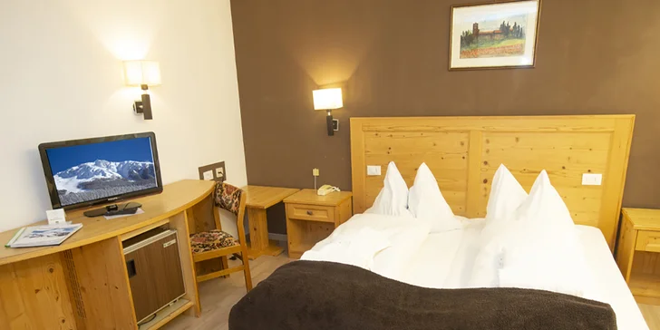 Zima v italských Alpách: 4* hotel s polopenzí a wellness, 1 noc zdarma