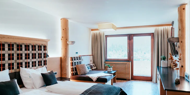 Krásný hotel v rakouském údolí Lechtal: polopenze a wellness, 20 minut od skiareálu