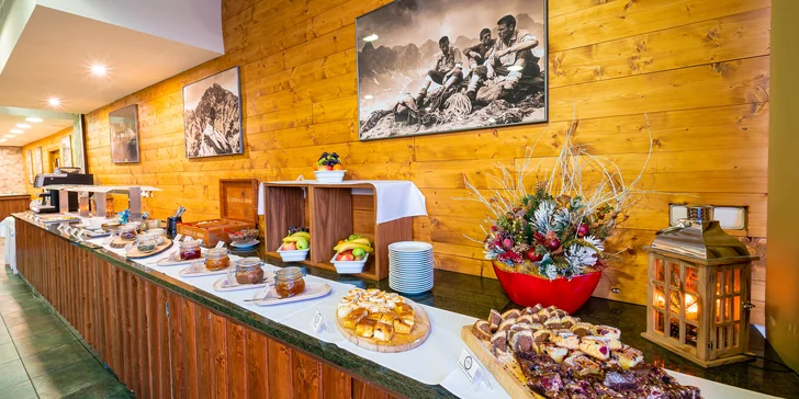 Aktivní dovolená u Štrbského plesa: 4* hotel se stravou, privátním wellness i spoustou slev