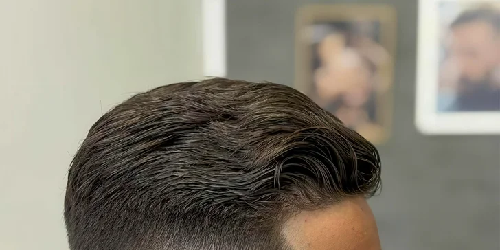Klasický pánský střih i úprava vousů v barbershopu na Zbraslavi