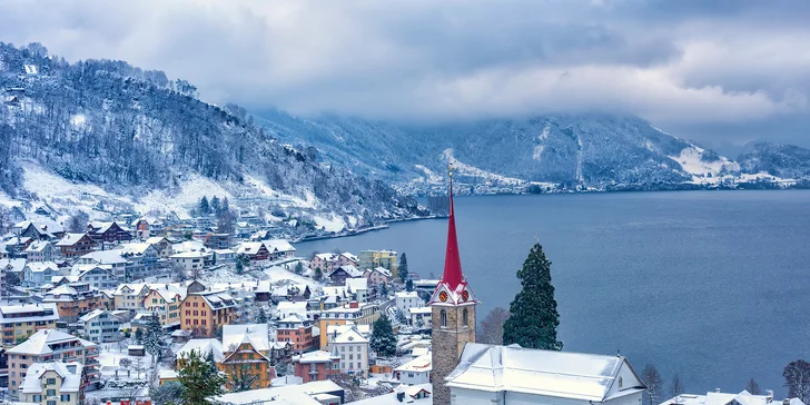 Advent ve Švýcarsku: výlet do Lucernu, plavba po jezeře, památky i trhy, doprava busem