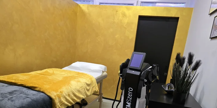 Ošetření přístrojem EMSzero: spalování tuků, odstranění celulitidy, zpevnění a budování svalů