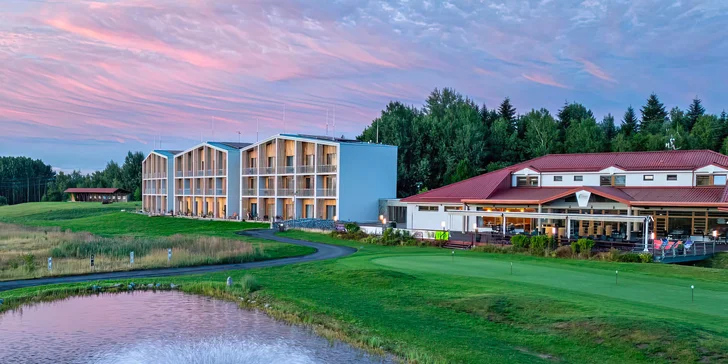 Pobyt v Dolním Rychnově: strava, vstup do wellness, masáž i neomezeně golf