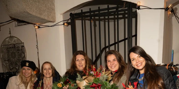 Workshop vázání květin, tvorby flower boxu či květinových ozdob, pro 1 či 2 osoby