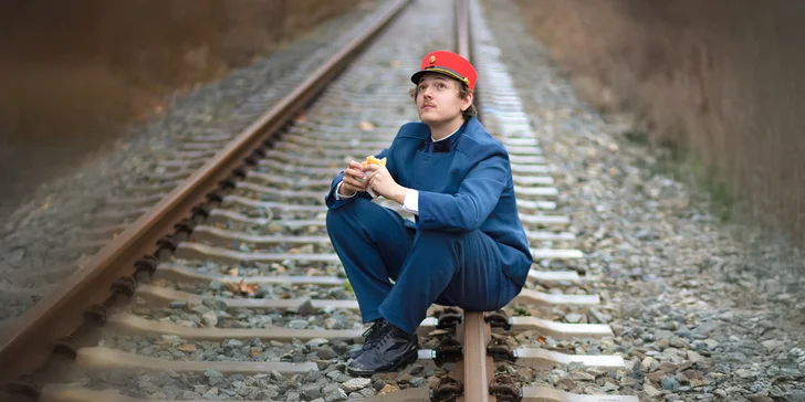 Vstupenka na představení Ostře sledované vlaky / Bohumil Hrabal