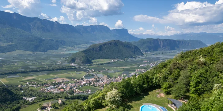 Údolí Adige: hotel s vlastní vinicí, neomezený wellness, polopenze a karta výhod