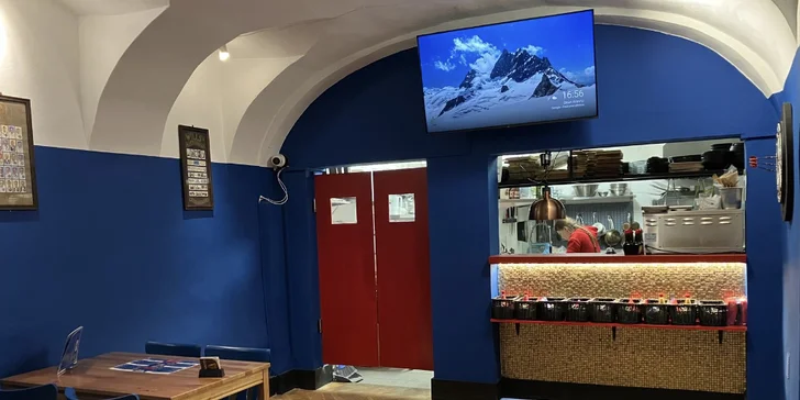 Burger nebo dvojitý burger s hranolky, žebra či fish and chips pro 1 i 2 osoby
