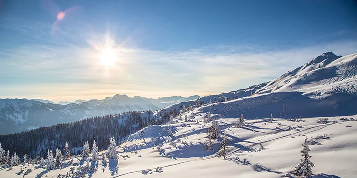 Na lyže do Flachau: dovolená s polopenzí a wellness, hotel blízko sjezdovky, first minute sleva
