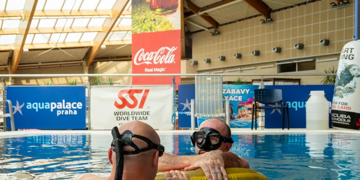 Svět pod hladinou: Freediving na zkoušku v 8m potápěčské jámě až pro 4 os.
