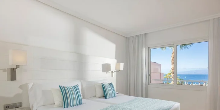 Letecky na Tenerife: 4* hotel Landmar Costa Los Gigantes Family Resort, all inclusive, bazény i tobogán