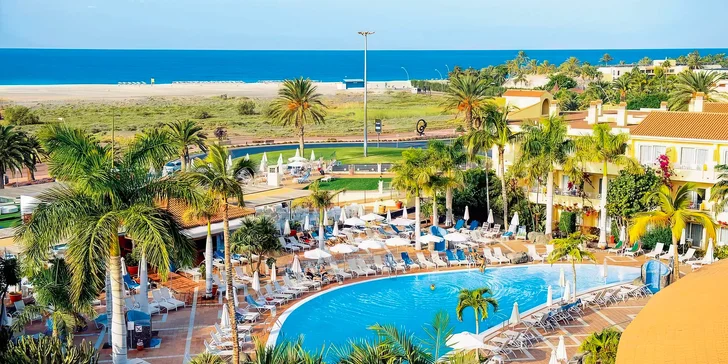 Letecky na Fuerteventuru: Hotel R2 Buganvilla**** s bazénem a all inclusive
