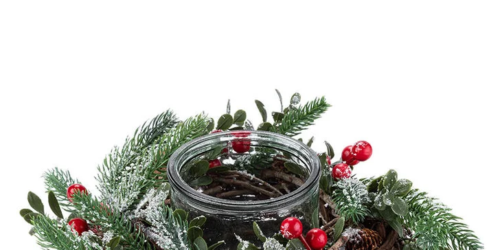 Připravte si vánoční výzdobu: workshop výroby adventních svícnů a věnců pro 1 až 2 osoby
