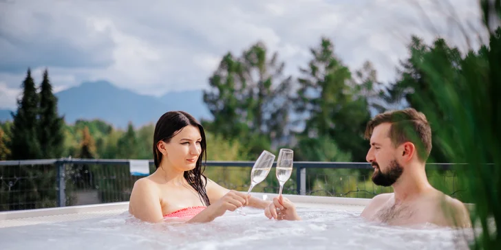Resort u Liptovské Mary: moderní rodinné apartmány, pivní lázně, snídaně i polopenze