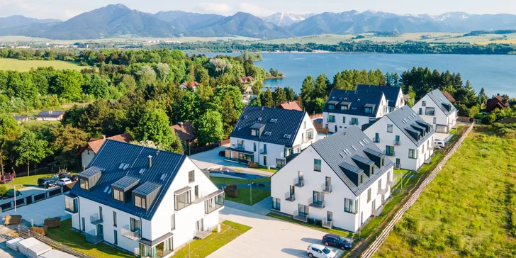 Resort u Liptovské Mary: moderní rodinné apartmány, pivní lázně, snídaně i polopenze