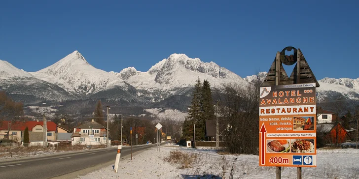 Pobyt pod Gerlachovským štítem s polopenzí a privátním wellness