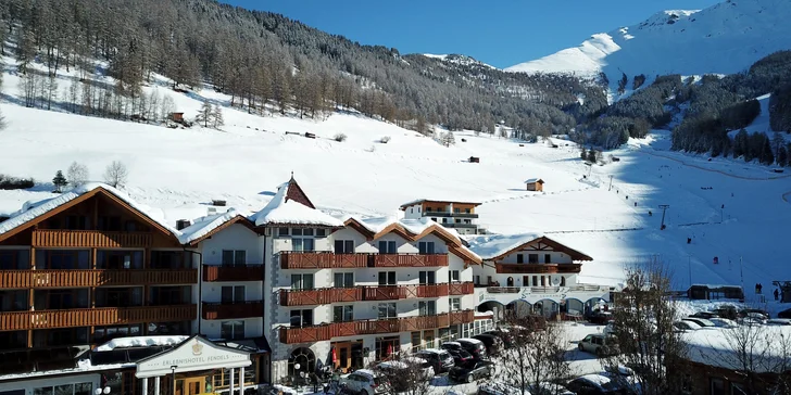 Tyrolské Alpy: 4* hotel u sjezdovky, polopenze, wellness a dětský program