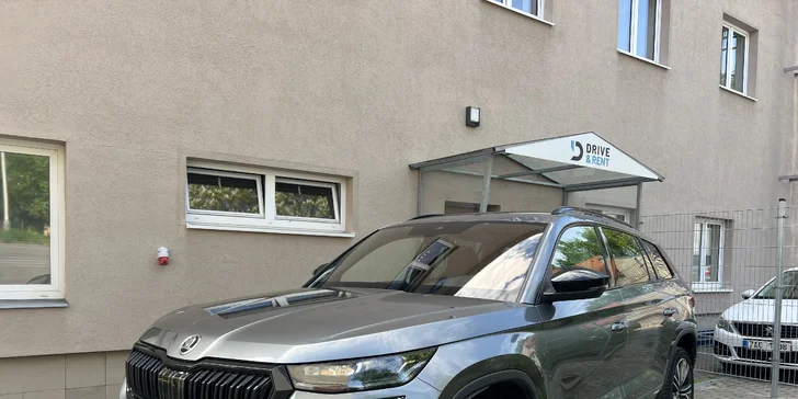 Zapůjčení vozů Škoda Octavia RS nebo Škoda Kodiaq RS na 24 hodin i na celý víkend
