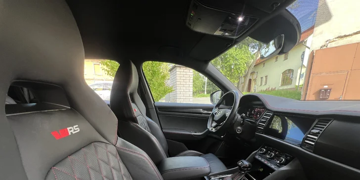 Zapůjčení vozů Škoda Octavia RS nebo Škoda Kodiaq RS na 24 hodin i na celý víkend