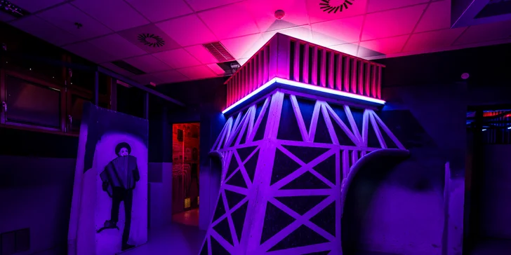 Nová laser game na Lužinách: akční hra pro 1, 4 nebo až 10 hráčů