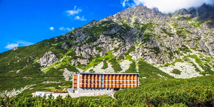 Nejvýše položený horský hotel pod Gerlachovským štítem: snídaně či polopenze i wellness s výhledem