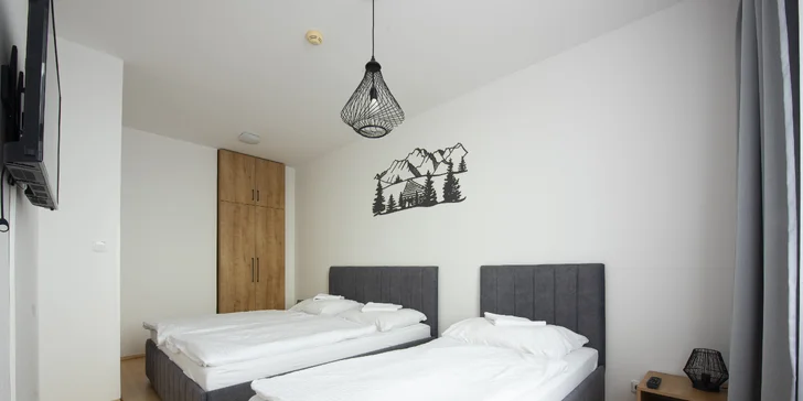 Apartmány na úpatí Vysokých Tater: rodinná dovolená s množstvím aktivit, kousek od jezera