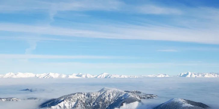 Rodinná dovolená na jihu Chopku: ubytování s polopenzí a výhledem na hory