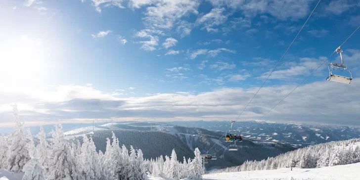 Vlakem na lyže do rakouského Semmeringu: hotel 500 m od sjezdovky, 3 noci s jídlem a wellness