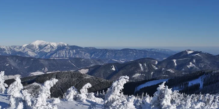 Vlakem na lyže do rakouského Semmeringu: hotel 500 m od sjezdovky, 3 noci s jídlem a wellness