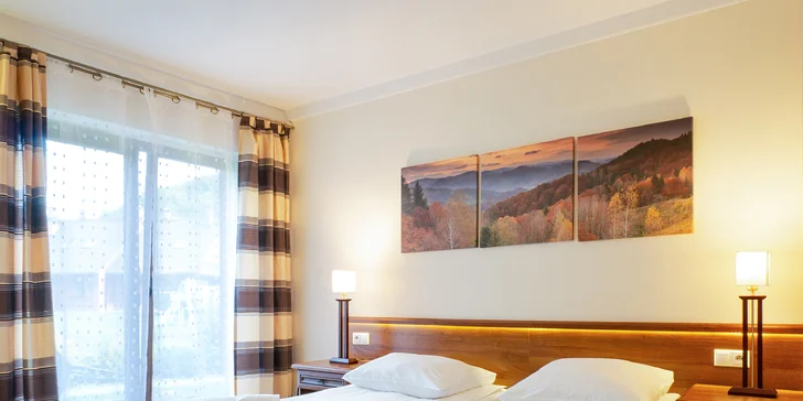 Slezské Beskydy: pohodový resort v přírodě, wellness i polopenze