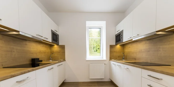 Pokoj či moderní apartmán v Karlově pod Pradědem, vč. snídaně nebo polopenze i vybavené kuchyňky