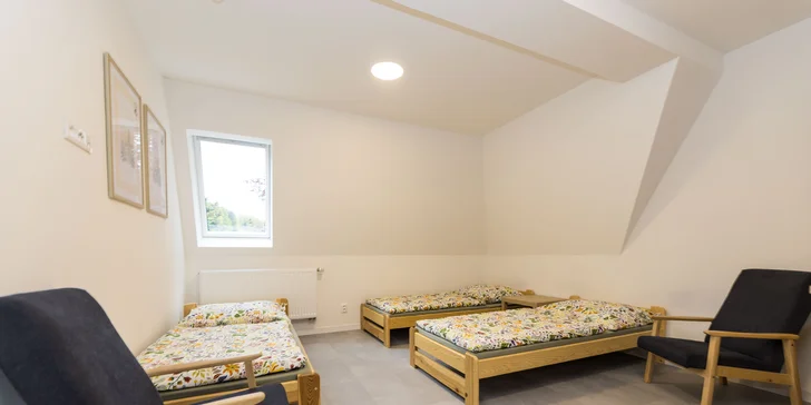 Pokoj či moderní apartmán v Karlově pod Pradědem, vč. snídaně nebo polopenze i vybavené kuchyňky