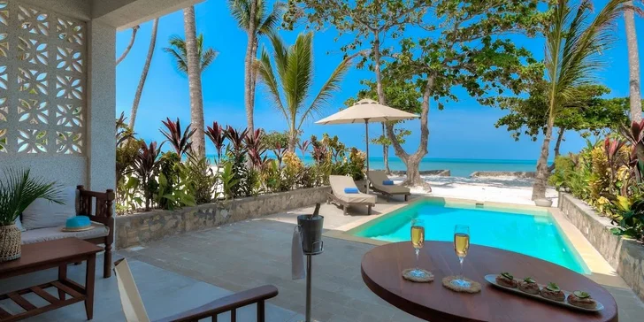 Zanzibar: hotel Diamonds Mapenzi Beach Club**** u pláže, all inclusive, bazény i let dreamlinerem