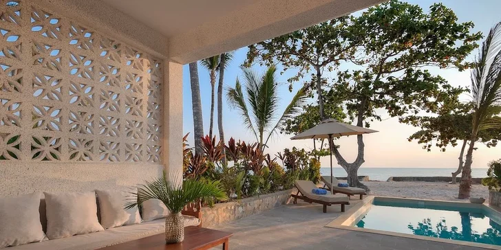 Zanzibar: hotel Diamonds Mapenzi Beach Club**** u pláže, all inclusive, bazény i let dreamlinerem