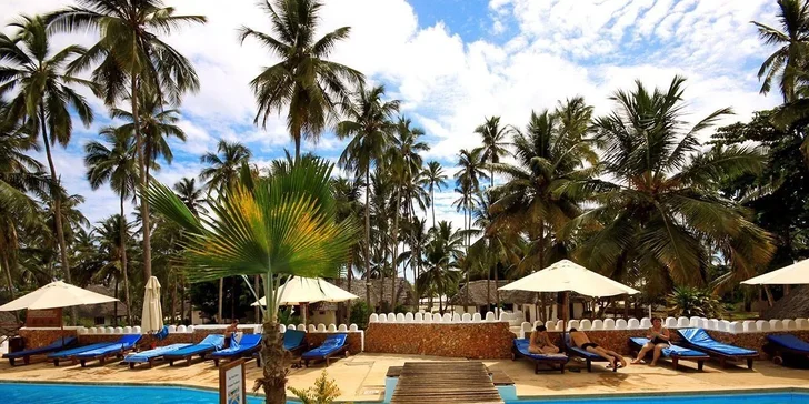 Zanzibar: hotel Diamonds Mapenzi Beach Club**** u pláže, all inclusive, bazény i let dreamlinerem