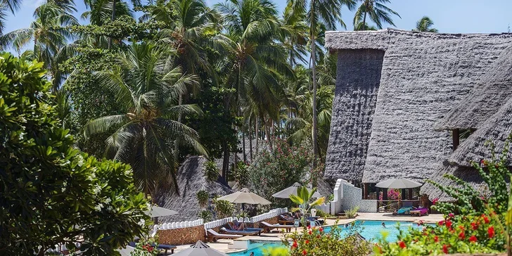 Zanzibar: hotel Diamonds Mapenzi Beach Club**** u pláže, all inclusive, bazény i let dreamlinerem