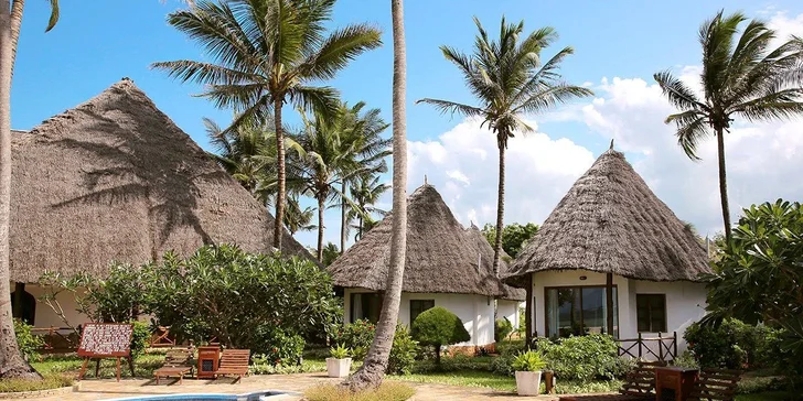 Letecky Zanzibar: let dreamlinerem, hotel Sultan Sands Island Resort**** s all inclusive, bazén i pláž