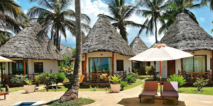 Letecky Zanzibar: let dreamlinerem, hotel Sultan Sands Island Resort**** s all inclusive, bazén i pláž